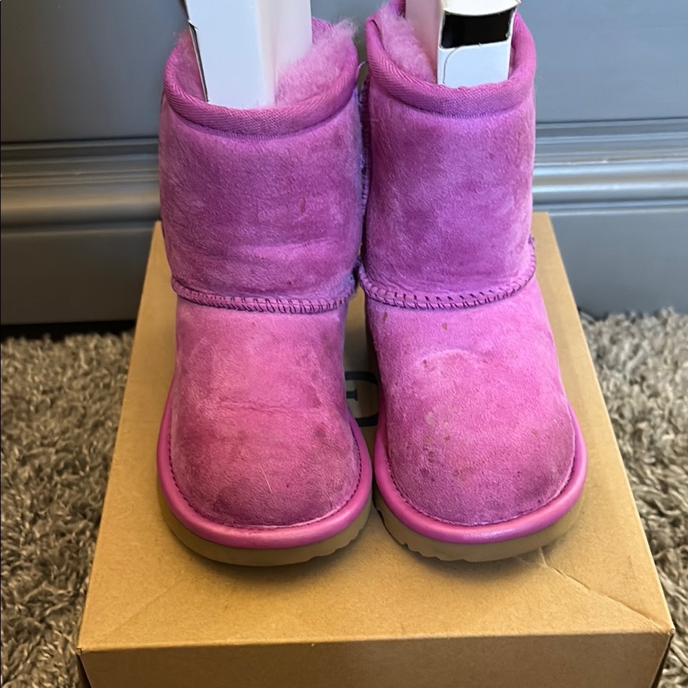 Kids Pink Boots